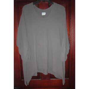 Oh My Gauze! 3 XXL 1X Tunic Top Blouse Shirt Popover Lagenlook Gauze Sage Green